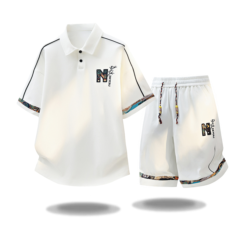 แฟชั่นฤดูร้อนใหม่ เสื้อยืดแขนส - Embroidery Men Shirt บทวิจารณ์และราคา