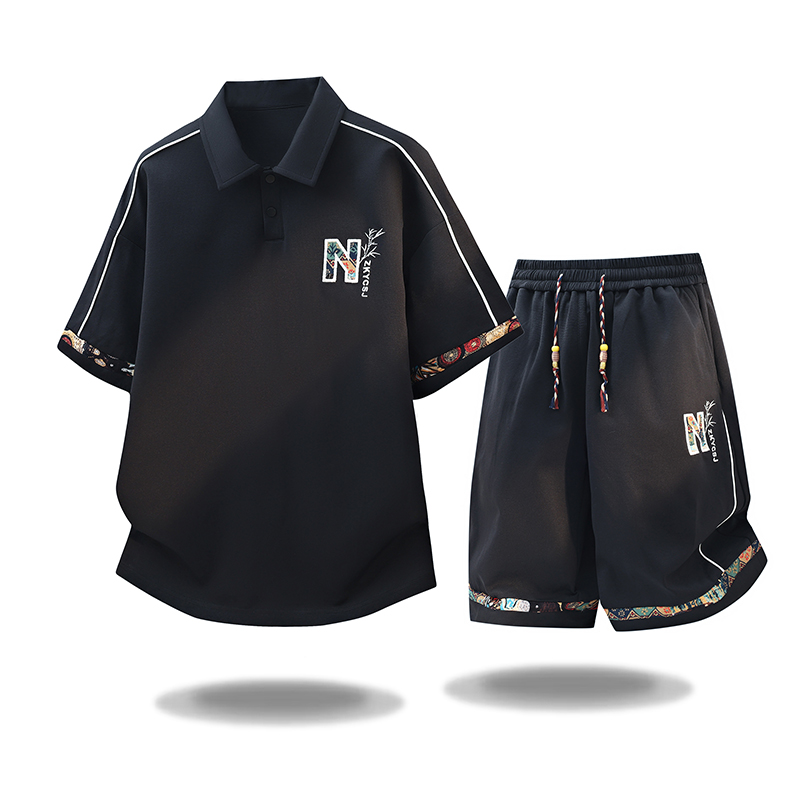แฟชั่นฤดูร้อนใหม่ เสื้อยืดแขนส - Embroidery Men Shirt บทวิจารณ์และราคา