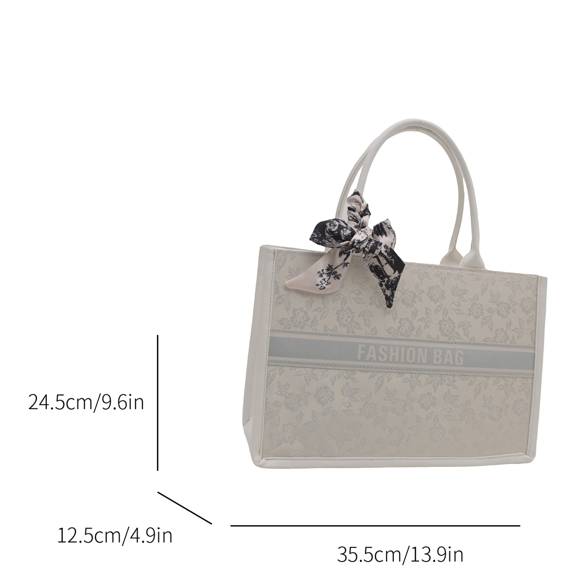 กระเป๋าโท้ทผู้หญิงสุดหรู ดีไซน - Embroidery On Leather บทวิจารณ์และราคา