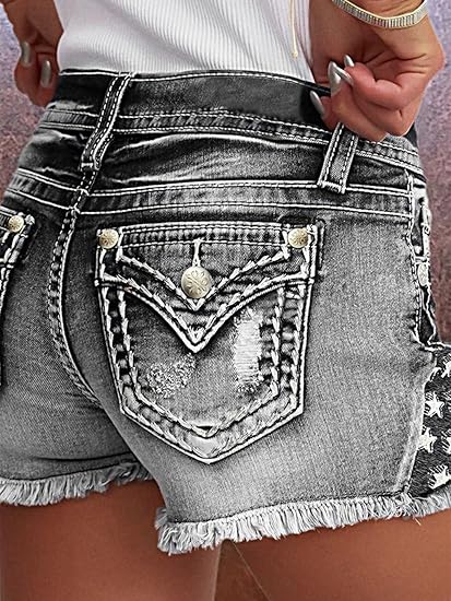 【HME】กางเกงยีนส์ |   ปลดปล่อยค - Embroidery Jeans บทวิจารณ์และราคา