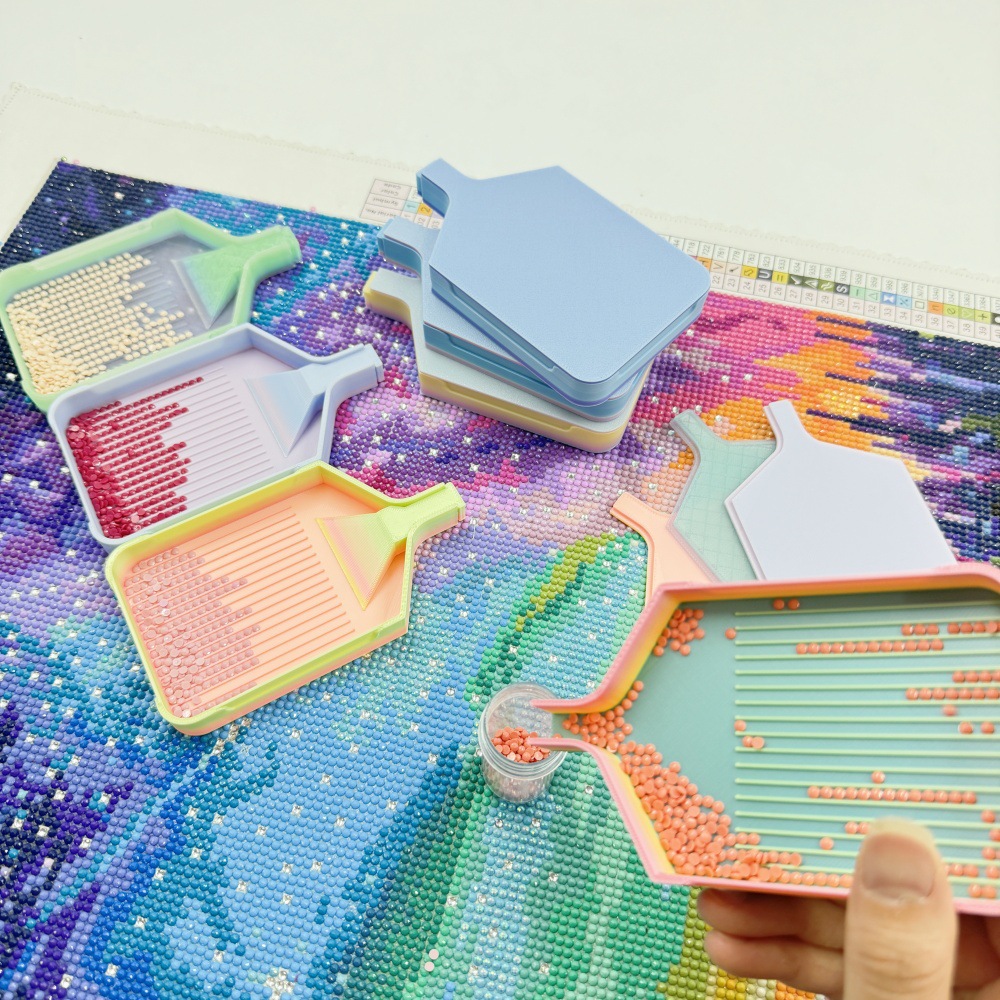 กล่องเก็บถาดเพชรขนาดใหญ่แบบใหม - Embroidery Uae บทวิจารณ์และราคา