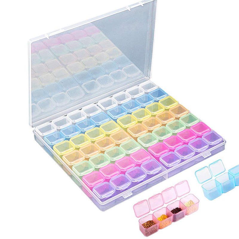 กล่องเก็บอุปกรณ์งานปักเพชร 56/ - Embroidery Painting บทวิจารณ์และราคา