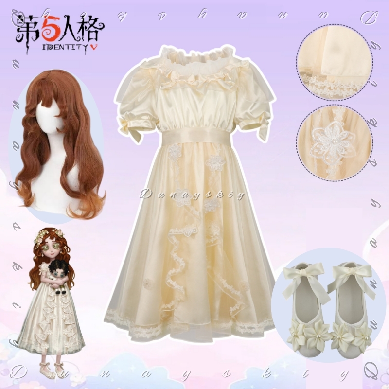 ชุดคอสเพลย์ Identity V สาวน้อย - Embroidery Yellow Dress บทวิจารณ์และราคา