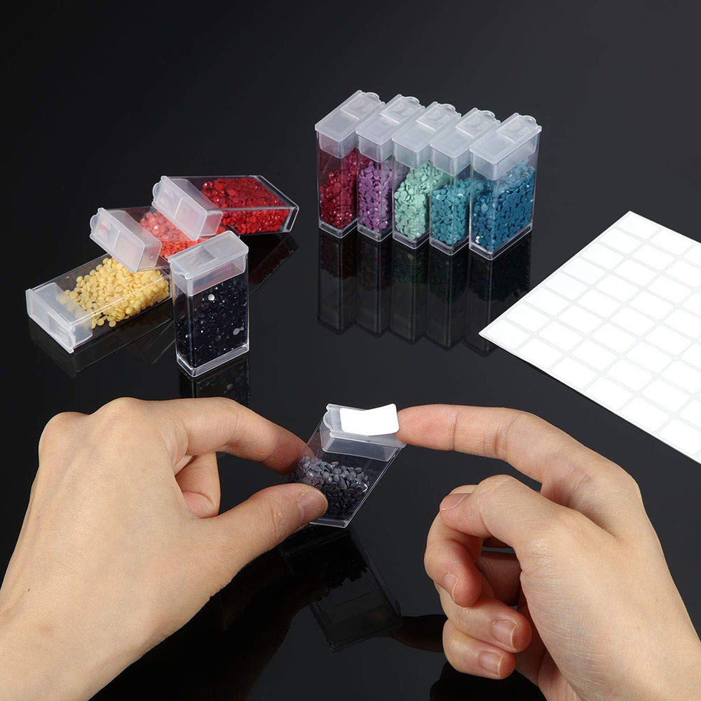กล่องเก็บอุปกรณ์งานเพชรติดเพชร - Embroidery Painting บทวิจารณ์และราคา