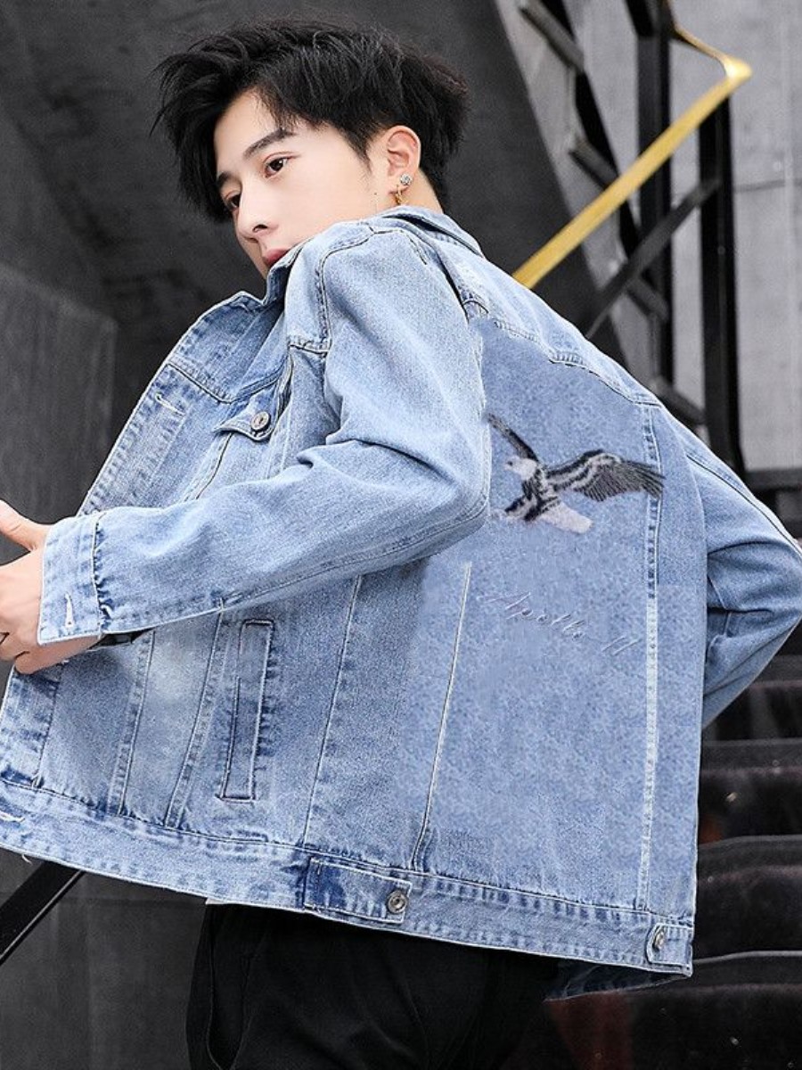 ใหม่ 2026 เสื้อแจ็คเก็ตยีนส์ผู - Embroidery Jeans บทวิจารณ์และราคา