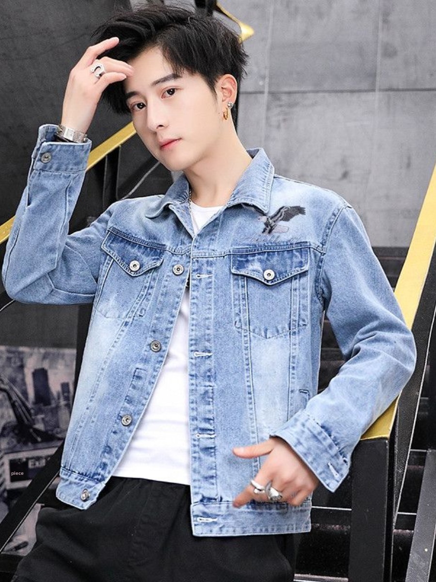 ใหม่ 2026 เสื้อแจ็คเก็ตยีนส์ผู - Embroidery Jeans บทวิจารณ์และราคา