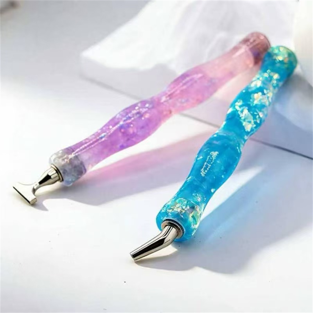 ปากกาเพชรเรซิ่นแบบใหม่ ลายคลื่ - Embroidery Uae บทวิจารณ์และราคา