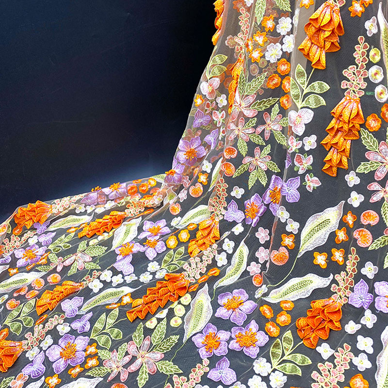 ความหนาแน่นสูงสีเหลือง WIND CH - Embroidery Yellow Dress บทวิจารณ์และราคา