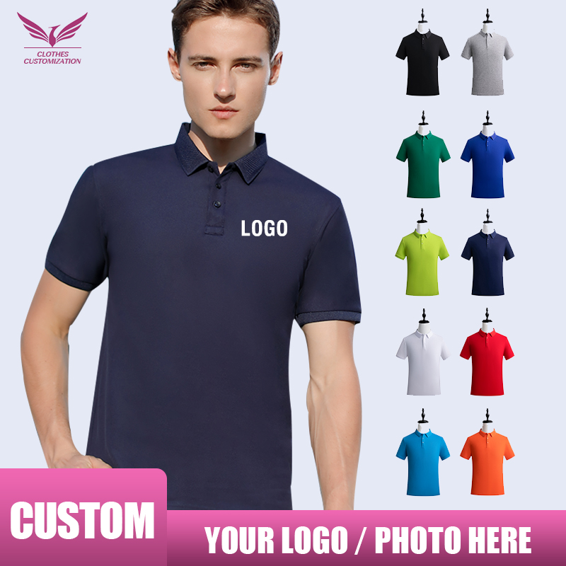 การปรับแต่งบุคลิกภาพเสื้อโปโลเ - Embroidery Men Shirt บทวิจารณ์และราคา