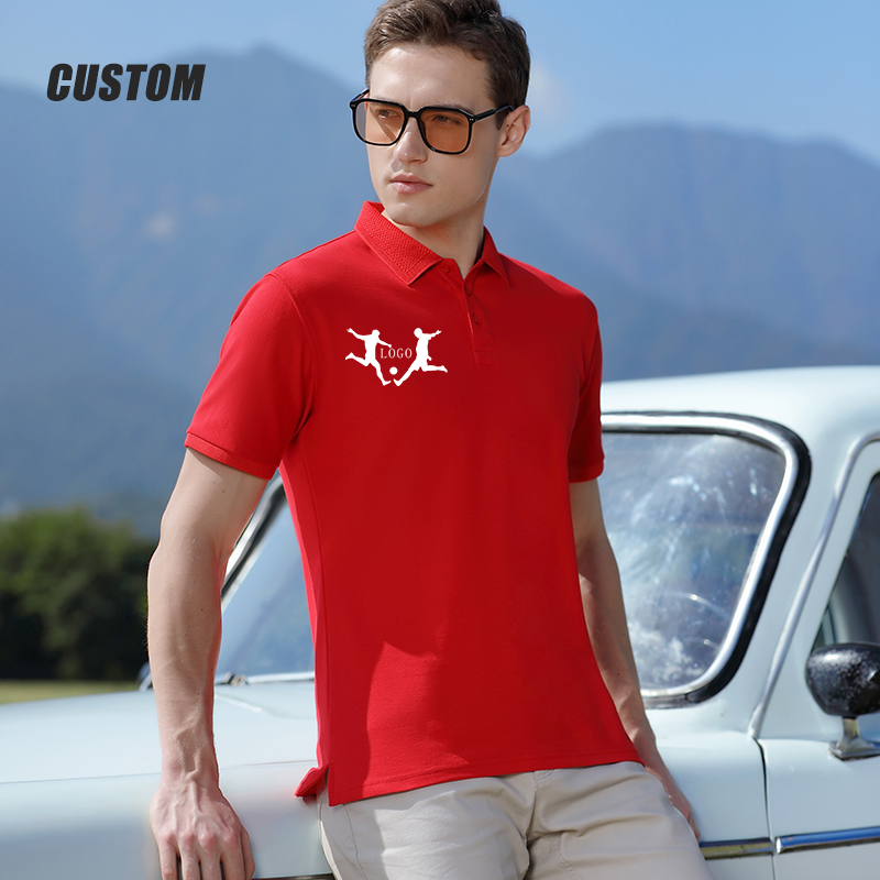 การปรับแต่งบุคลิกภาพเสื้อโปโลเ - Embroidery Men Shirt บทวิจารณ์และราคา