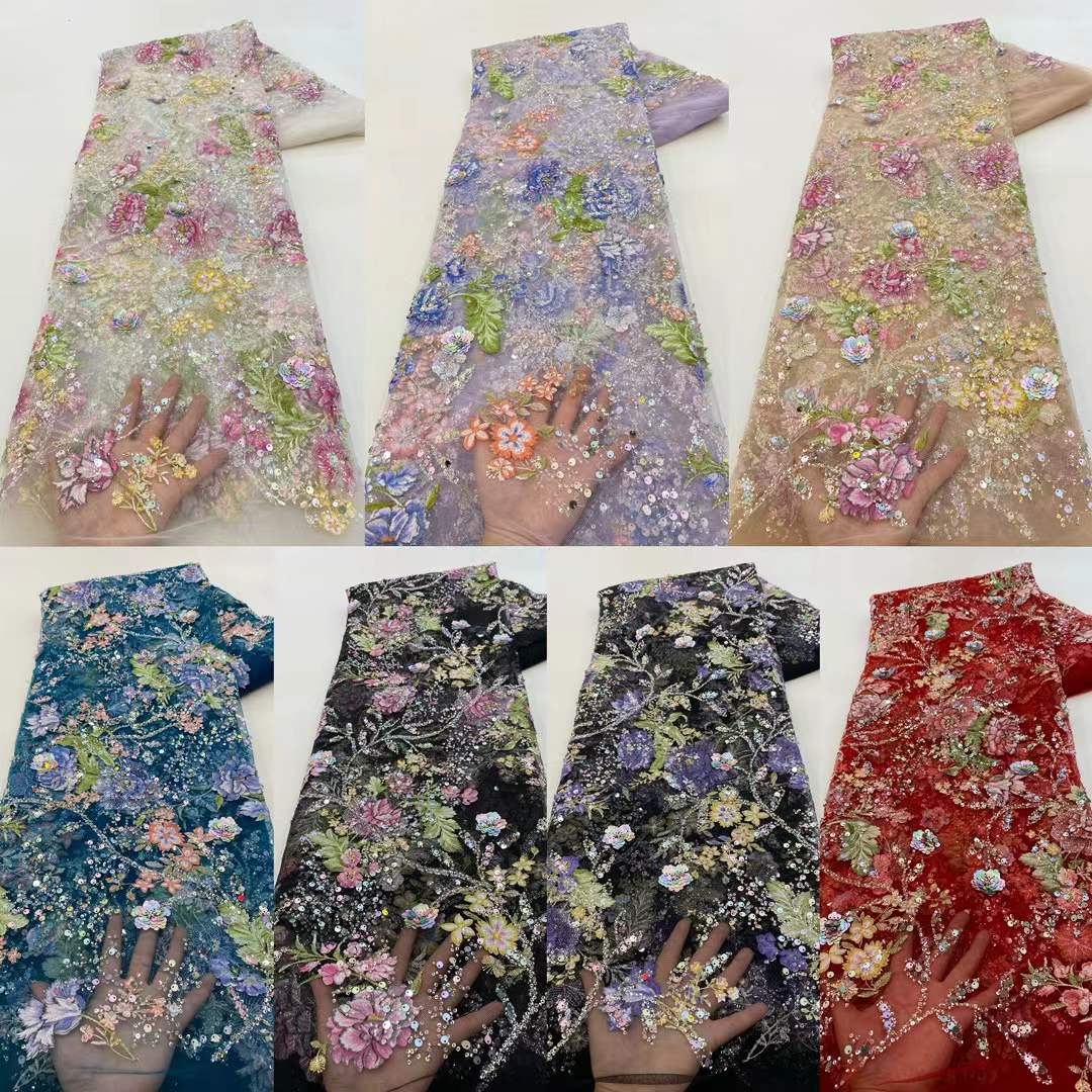 ผ้าลูกไม้แอฟริกัน 2026 คุณภาพส - Embroidery Gradient บทวิจารณ์และราคา