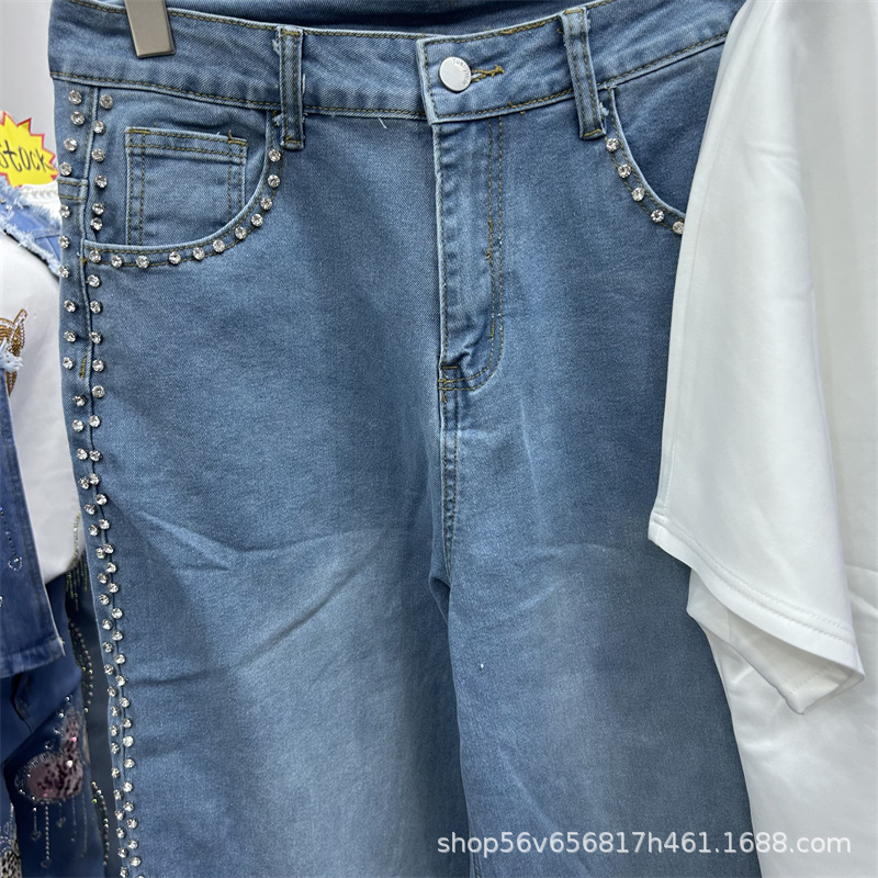 ชุดเซ็ตสองชิ้นสำหรับผู้หญิง สไ - Embroidery Jeans บทวิจารณ์และราคา