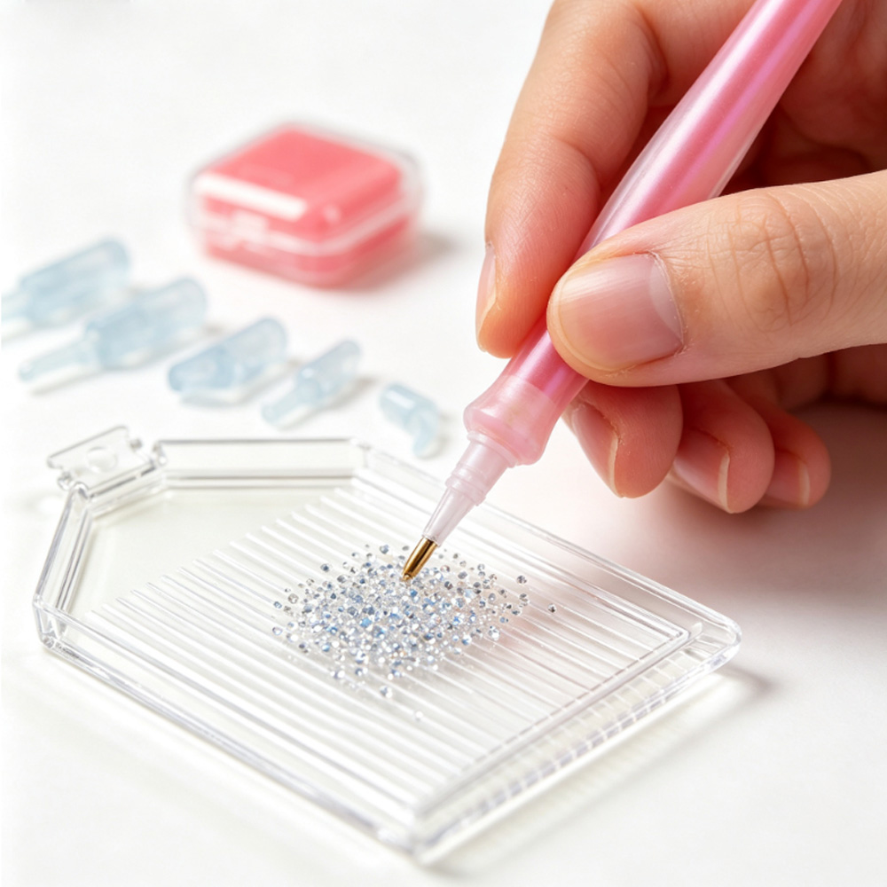 ชุดอุปกรณ์เพ้นท์เพชร ถาดใส่ปาก - Embroidery Uae บทวิจารณ์และราคา