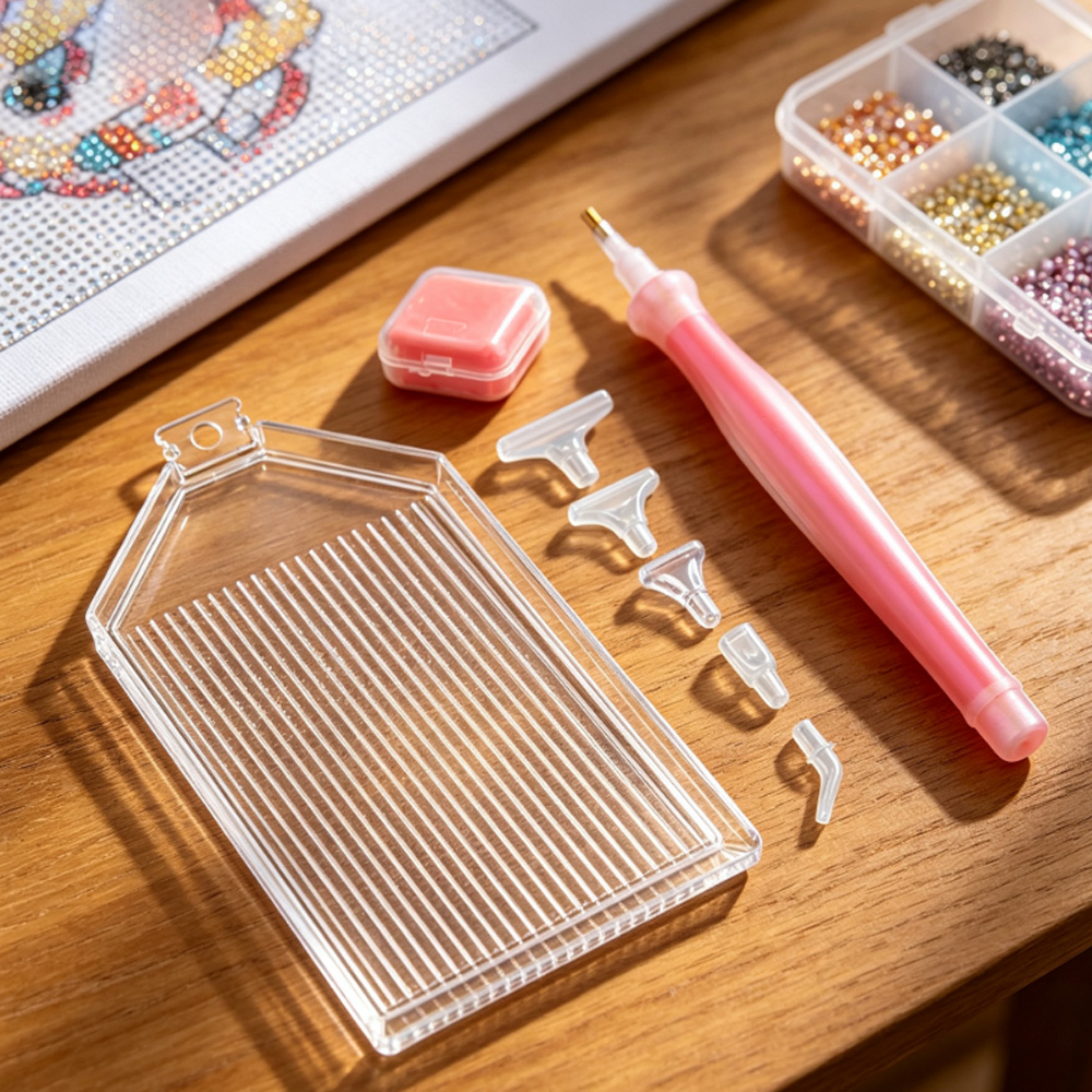 ชุดอุปกรณ์เพ้นท์เพชร ถาดใส่ปาก - Embroidery Uae บทวิจารณ์และราคา
