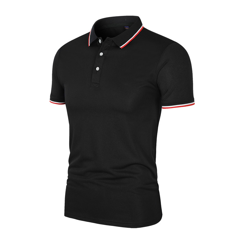 เสื้อโปโลแขนสั้นคอปกสำหรับผู้ช - Embroidery Men Shirt บทวิจารณ์และราคา