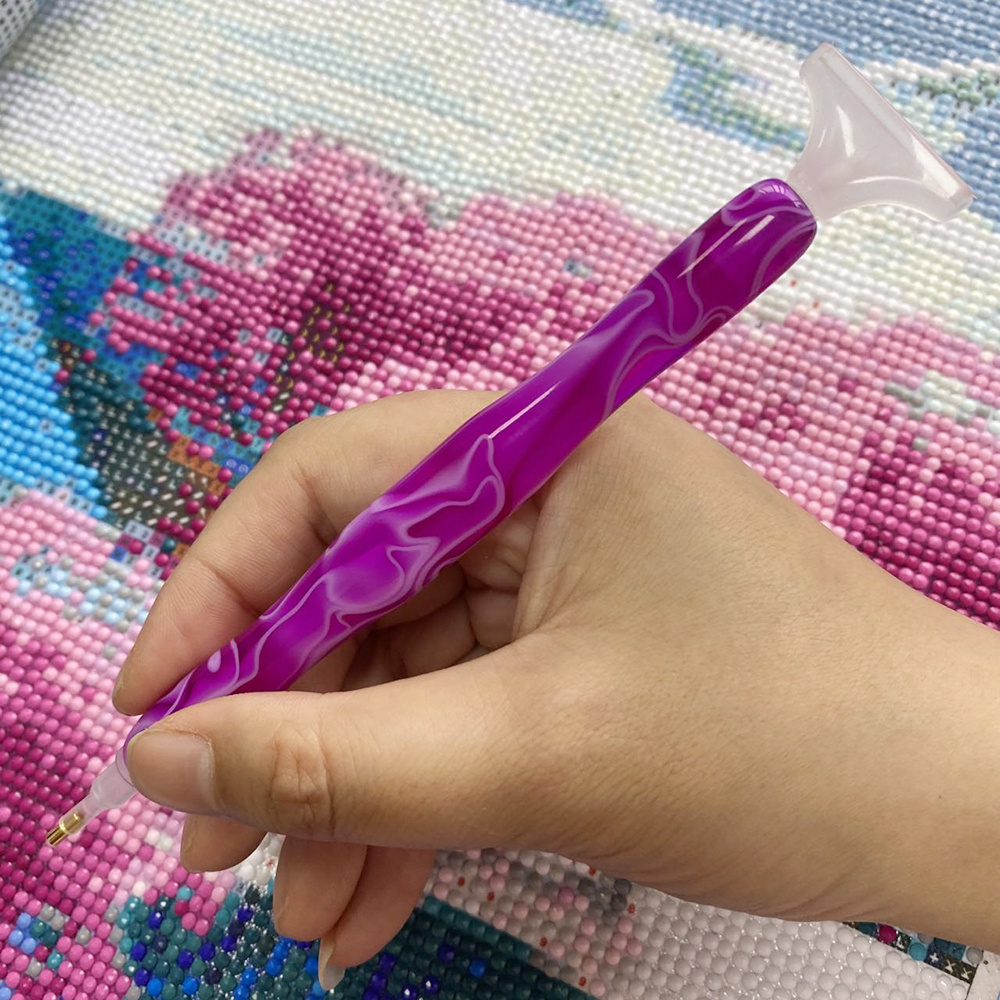 ปากกาเพชรเรซิ่นสีสันสดใส พร้อม - Embroidery Uae บทวิจารณ์และราคา